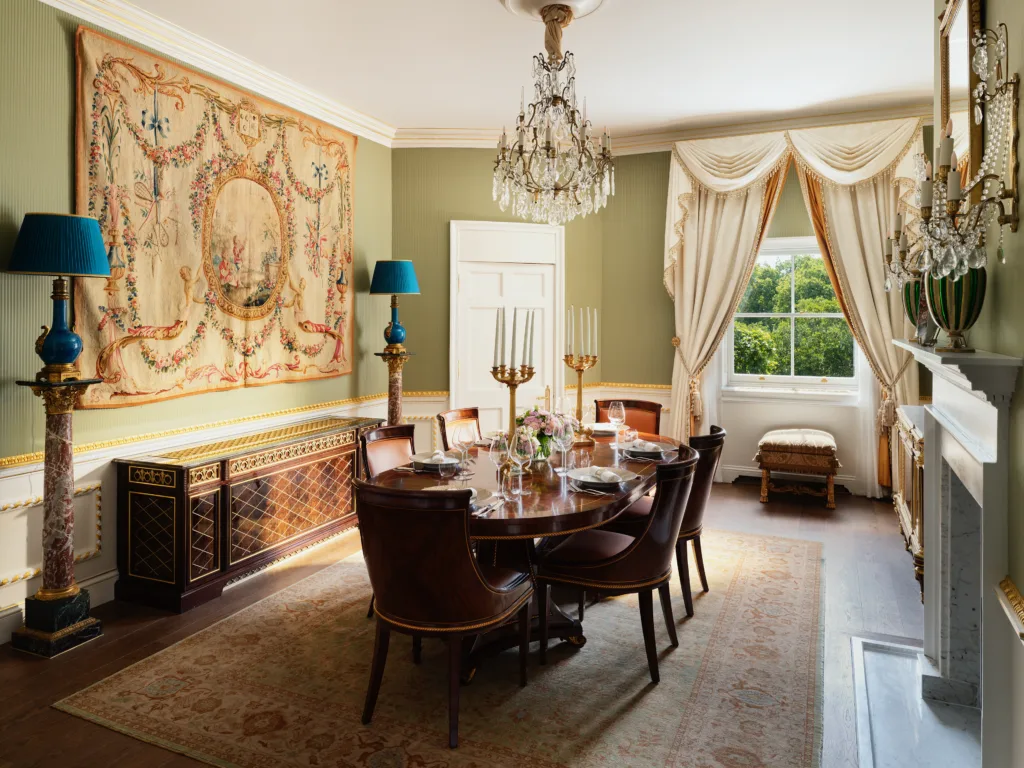 The Prince of Wales Suite Dining Room
